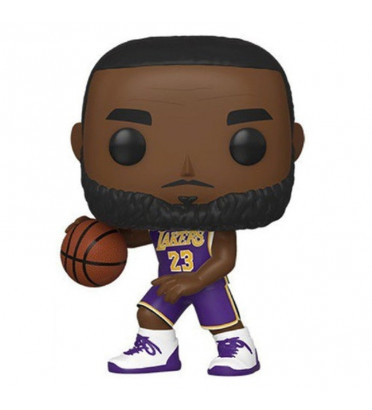 LEBRON JAMES MAILLOT VIOLET / LAKERS / FIGURINE FUNKO POP