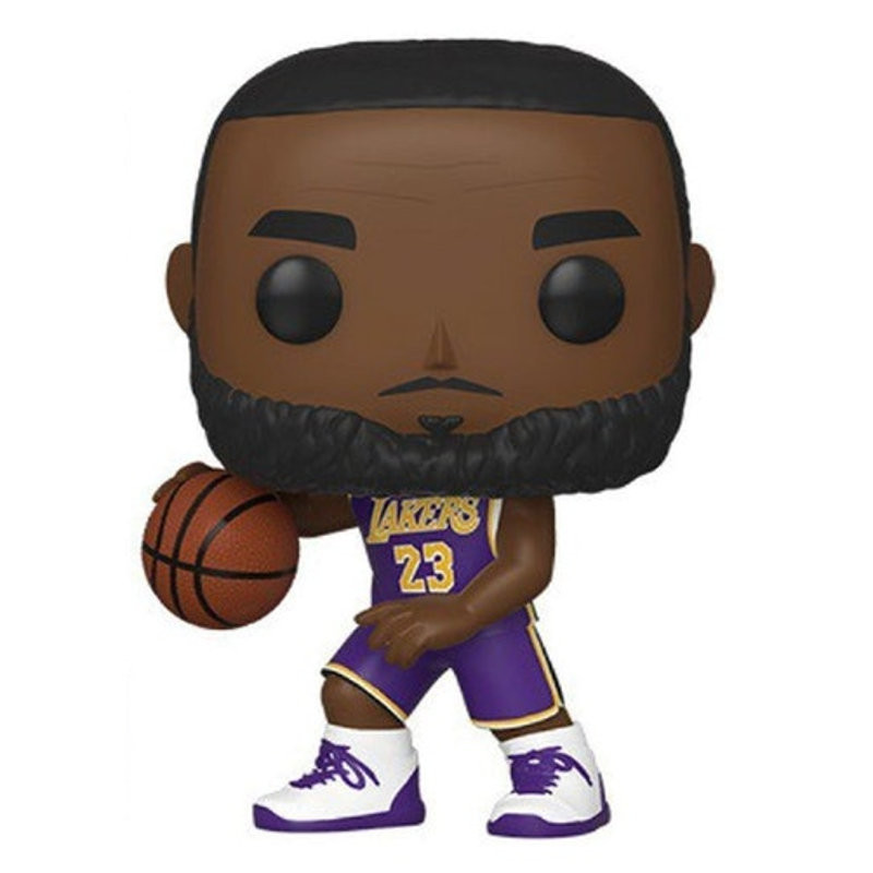 LEBRON JAMES MAILLOT VIOLET / LAKERS / FIGURINE FUNKO POP