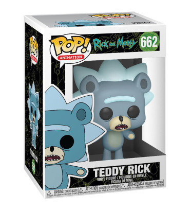 TEDDY RICK / RICK ET MORTY / FIGURINE FUNKO POP TEDDY RICK / RICK ET MORTY / FIGURINE FUNKO POP