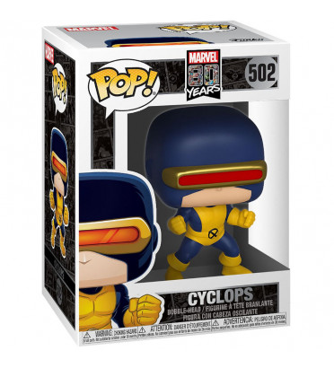 CYCLOPS FIRST APPEARANCE / MARVEL 80 YEARS / FIGURINE FUNKO POP