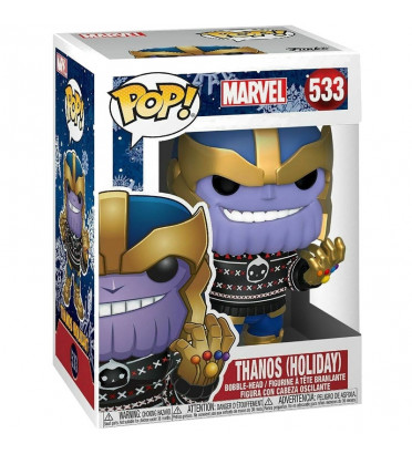 THANOS HOLIDAY / MARVEL / FIGURINE FUNKO POP