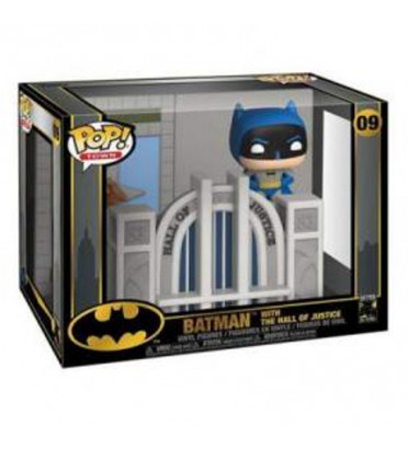 BATMAN WITH THE HALL OF JUSTICE / BATMAN / FIGURINE FUNKO POP