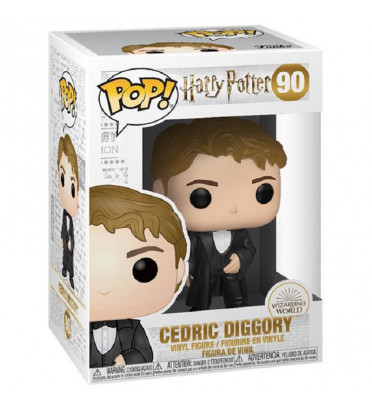 CEDRIC DIGGORY BAL DE NOEL / HARRY POTTER / FIGURINE FUNKO POP