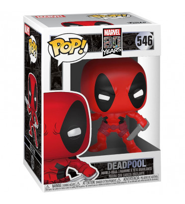 DEADPOOL FIRST APPEARANCE / MARVEL 80 YEARS / FIGURINE FUNKO POP