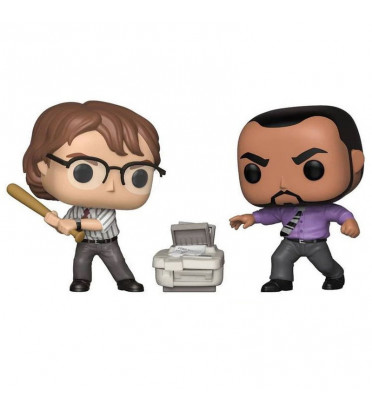 2 PACK MICHAEL BOLTON ET SAMIR / THE OFFICE / FIGURINE FUNKO POP / EXCLUSIVE ECCC 2019