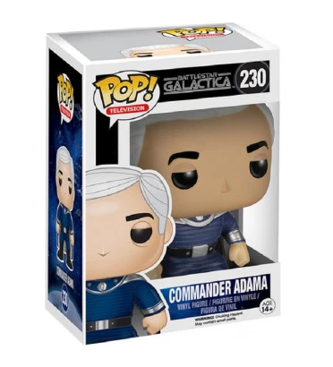 COMMANDANT ADAMA / BATTLESTAR GALACTICA / FIGURINE FUNKO POP