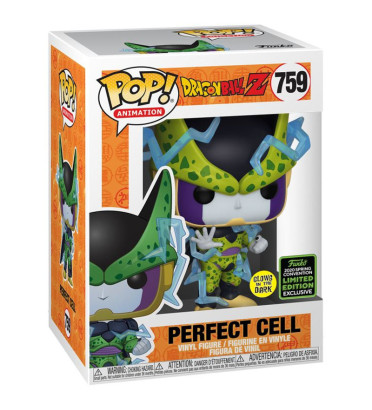 PERFECT CELL GITD / DRAGON BALL Z / FIGURINE FUNKO POP / EXCLUSIVE ECCC 2020 PERFECT CELL GITD / DRAGON BALL Z / FIGURINE FUNKO POP / EXCLUSIVE ECCC 2020