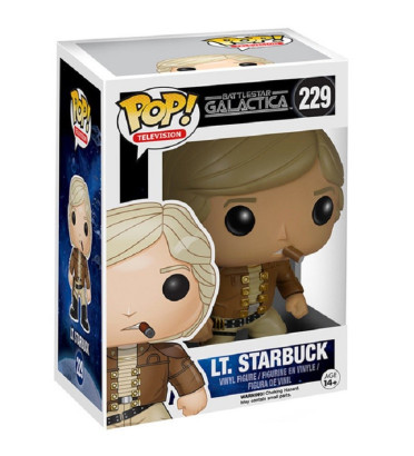 LT STARBUCK AVEC CIGARE / BATTLESTAR GALACTICA / FIGURINE FUNKO POP LT STARBUCK AVEC CIGARE / BATTLESTAR GALACTICA / FIGURINE FUNKO POP