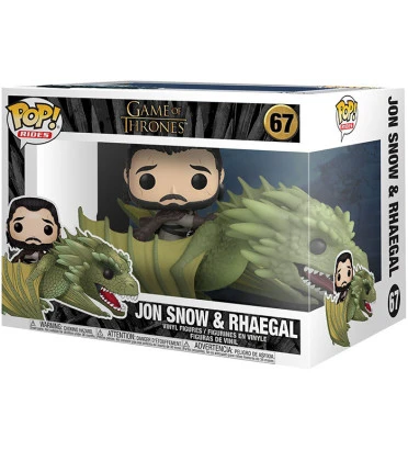 JON SNOW AVEC RHAEGAL / GAME OF THRONES / FIGURINE FUNKO POP