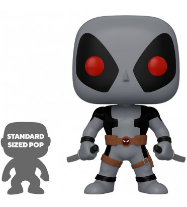 DEADPOOL SUPER OVERSIZED GRIS / DEADPOOL / FIGURINE FUNKO POP / EXCLUSIVE SPECIAL EDITION