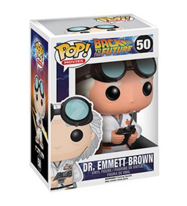 DR EMMET BROWN / RETOUR VERS LE FUTUR / FIGURINE FUNKO POP