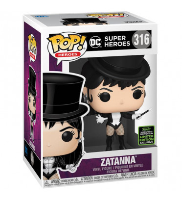 ZATANNA / SUPER HEROES / FIGURINE FUNKO POP / EXCLUSIVE ECCC 2020