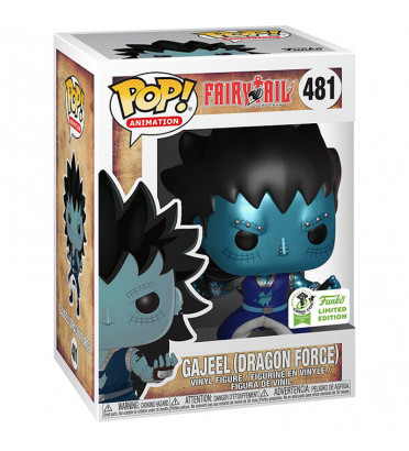 GAJEEL DRAGONFORCE / FAIRY TAIL / FIGURINE FUNKO POP / EXCLUSIVE ECCC 2019