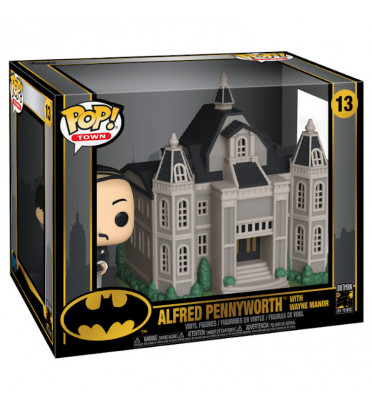 ALFRED PENNYWORTH WITH WAYNE MANOR / BATMAN / FIGURINE FUNKO POP