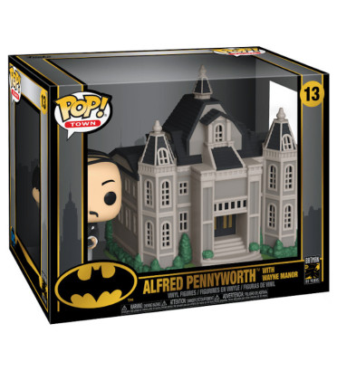 ALFRED PENNYWORTH WITH WAYNE MANOR / BATMAN / FIGURINE FUNKO POP ALFRED PENNYWORTH WITH WAYNE MANOR / BATMAN / FIGURINE FUNKO POP