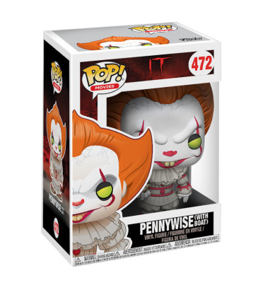 PENNYWISE WITH BOAT / IT / FIGURINE FUNKO POP