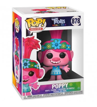 POPPY / TROLLS WORLD TOUR / FIGURINE FUNKO POP