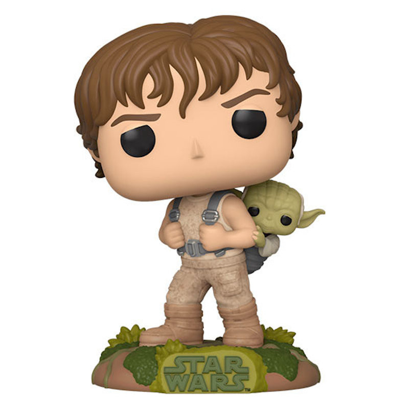 TRAINING LUKE WITH YODA / STAR WARS / FIGURINE FUNKO POP