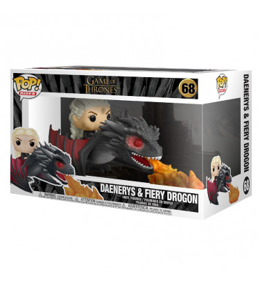 DAENERYS SUR DROGON / GAME OF THRONES / FIGURINE FUNKO POP