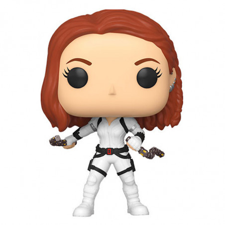 BLACK WIDOW WHITE SUIT / BLACK WIDOW / FIGURINE FUNKO POP