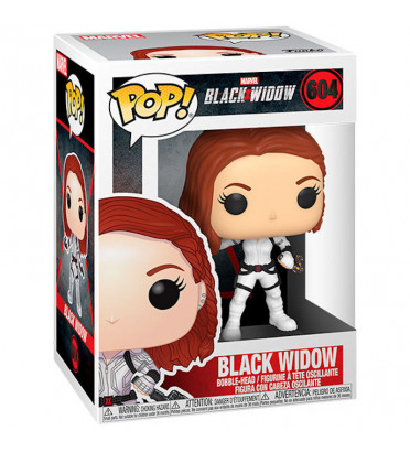 BLACK WIDOW WHITE SUIT / BLACK WIDOW / FIGURINE FUNKO POP