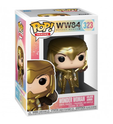 WONDER WOMAN GOLDEN ARMOR / WONDER WOMAN 1984 / FIGURINE FUNKO POP