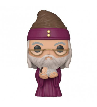 DUMBLEDORE WITH BABY HARRY / HARRY POTTER / FIGURINE FUNKO POP