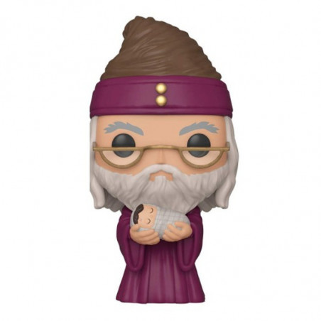 DUMBLEDORE WITH BABY HARRY / HARRY POTTER / FIGURINE FUNKO POP