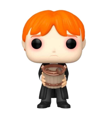 RON PUCKING SLUGS WITH BUCKET / HARRY POTTER / FIGURINE FUNKO POP