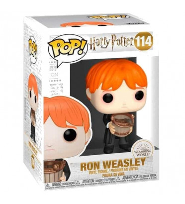 RON PUCKING SLUGS WITH BUCKET / HARRY POTTER / FIGURINE FUNKO POP