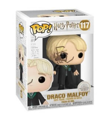 MALFOY WITH WHIP SPIDER / HARRY POTTER / FIGURINE FUNKO POP MALFOY WITH WHIP SPIDER / HARRY POTTER / FIGURINE FUNKO POP