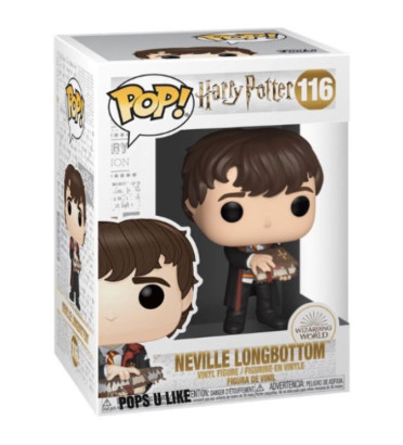 NEVILLE WITH MONSTER BOOK / HARRY POTTER / FIGURINE FUNKO POP NEVILLE WITH MONSTER BOOK / HARRY POTTER / FIGURINE FUNKO POP