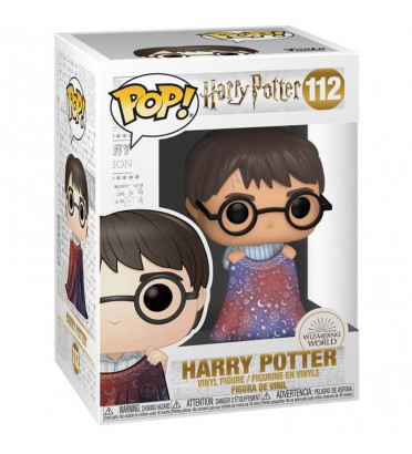 HARRY POTTER WITH INVISIBILITY CLOAK / HARRY POTTER / FIGURINE FUNKO POP