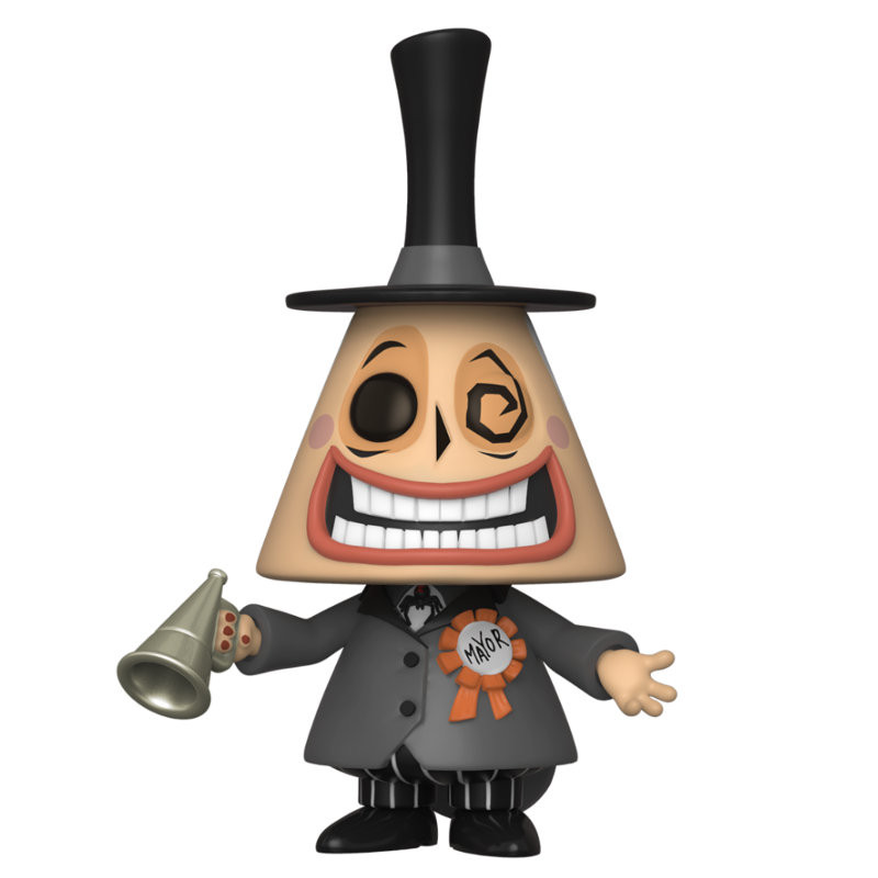 MAYOR WITH MEGAPHONE / LETRANGE NOEL DE MR JACK / FIGURINE FUNKO POP