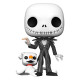 JACK SKELLINGTON WITH ZERO SUPER OVERSIZED / LETRANGE NOEL DE MR JACK / FIGURINE FUNKO POP