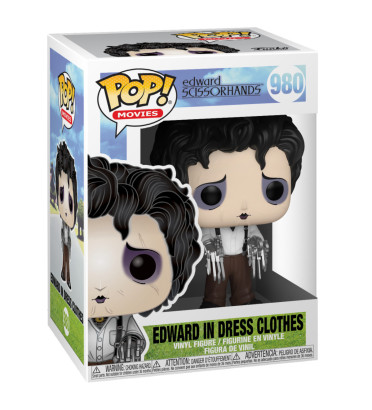 EDWARD AUX MAINS DARGENT DRESS CLOTH / EDWARD AUX MAINS DARGENT / FIGURINE FUNKO POP EDWARD AUX MAINS DARGENT DRESS CLOTH / EDWARD AUX MAINS DARGENT / FIGURINE FUNKO POP