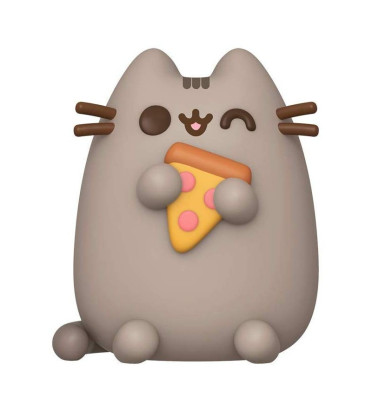PUSHEEN WITH PIZZA SUPER OVERSIZED / PUSHEEN / FIGURINE FUNKO POP / EXLCUSIVE SPECIAL EDITION