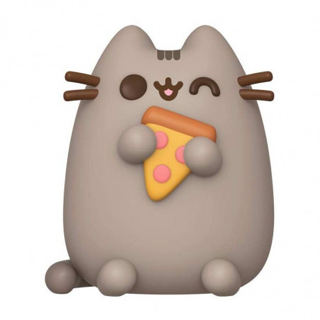 PUSHEEN WITH PIZZA SUPER OVERSIZED / PUSHEEN / FIGURINE FUNKO POP / EXCLUSIVE SPECIAL EDITION