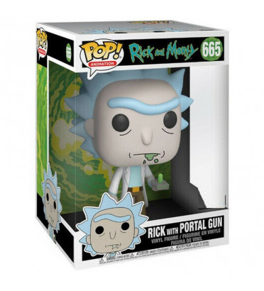 RICK WITH PORTAL GUN / RICK ET MORTY / FIGURINE FUNKO POP / EXCLUSIVE SPECIAL EDITION