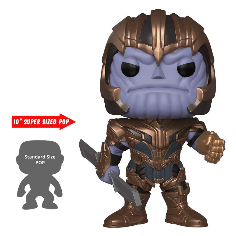 THANOS SUPER OVERSIZED / AVENGERS ENDGAME / FIGURINE FUNKO POP / EXCLUSIVE SPECIAL EDITION