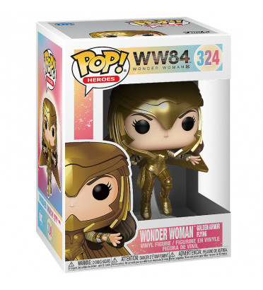 WONDER WOMAN GOLDEN ARMOR FLYING / WONDER WOMAN 1984 / FIGURINE FUNKO POP