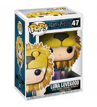 LUNA LOVEGOOD TETE DE LION / HARRY POTTER / FIGURINE FUNKO POP