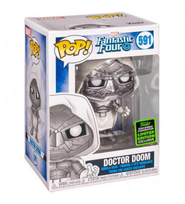 DOCTOR DOOM / LES 4 FANTASTIQUES / FIGURINE FUNKO POP / EXCLUSIVE ECCC 2020