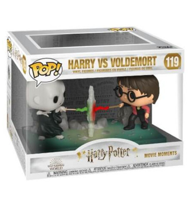 HARRY POTTER VS VOLDEMORT / HARRY POTTER MOVIE MOMENTS / FIGURINE FUNKO POP HARRY POTTER VS VOLDEMORT / HARRY POTTER MOVIE MOMENTS / FIGURINE FUNKO POP