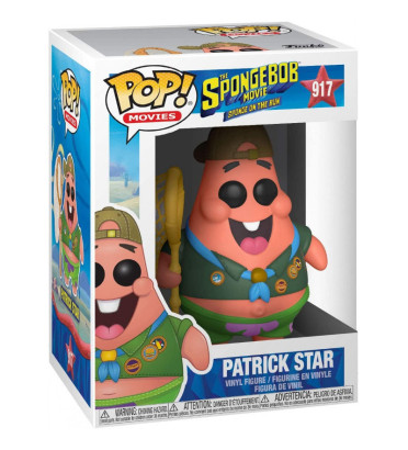 PATRICK STAR CAMPING GEAR / BOB LEPONGE / FIGURINE FUNKO POP PATRICK STAR CAMPING GEAR / BOB LEPONGE / FIGURINE FUNKO POP