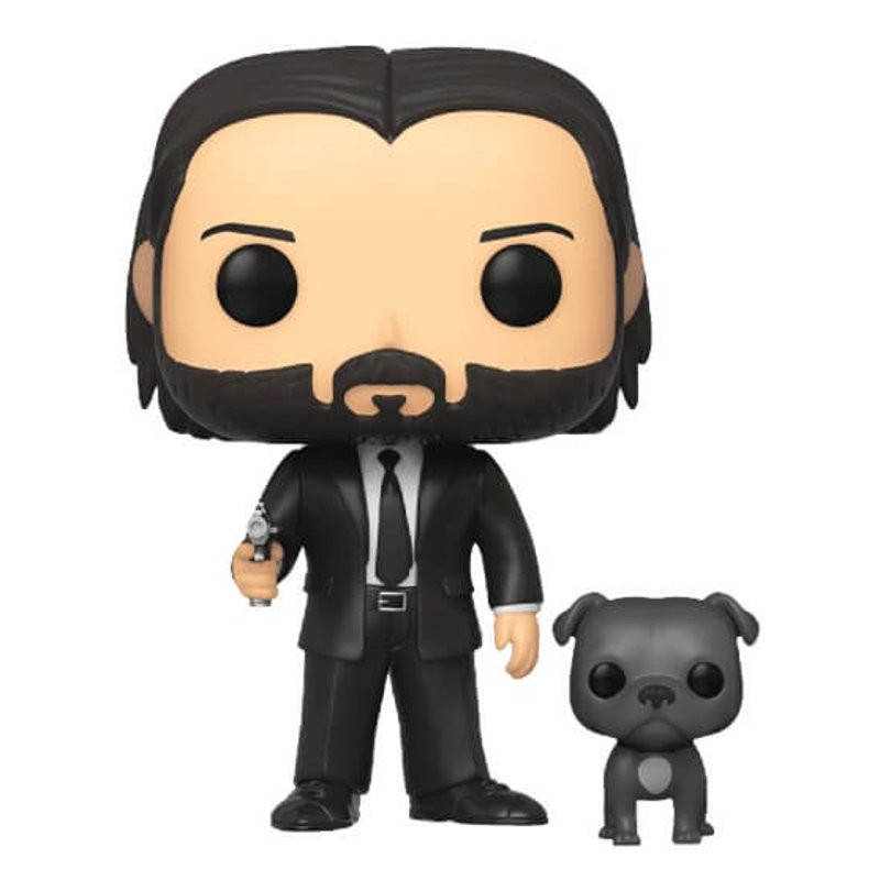 JOHN WICK WITH DOG / JOHN WICK / FIGURINE FUNKO POP