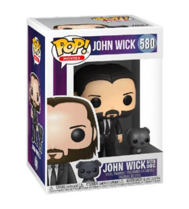 JOHN WICK WITH DOG / JOHN WICK / FIGURINE FUNKO POP JOHN WICK WITH DOG / JOHN WICK / FIGURINE FUNKO POP