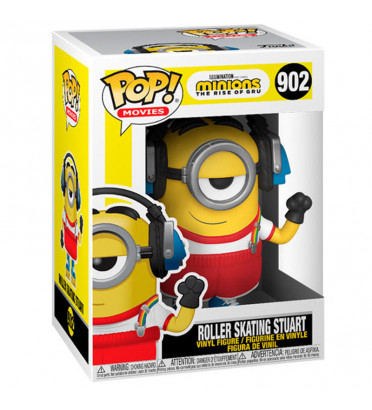 ROLLER SKATING STUART / MINIONS / FIGURINE FUNKO POP