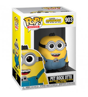 PET ROCK OTTO / MINIONS / FIGURINE FUNKO POP