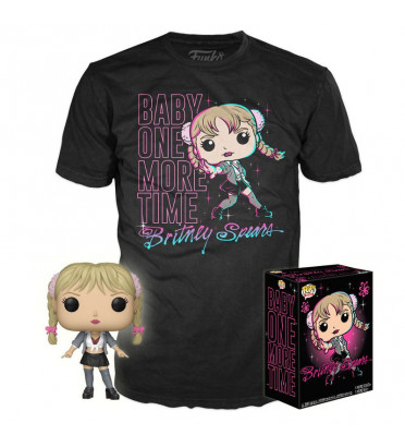 T-SHIRT L AVEC POP BRITNEY SPEARS / BRITNEY SPEARS / FIGURINE FUNKO POP